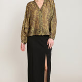 Pencil Slit Midi Skirt (Dex)