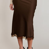 Satin Lace Skirt (Dex)