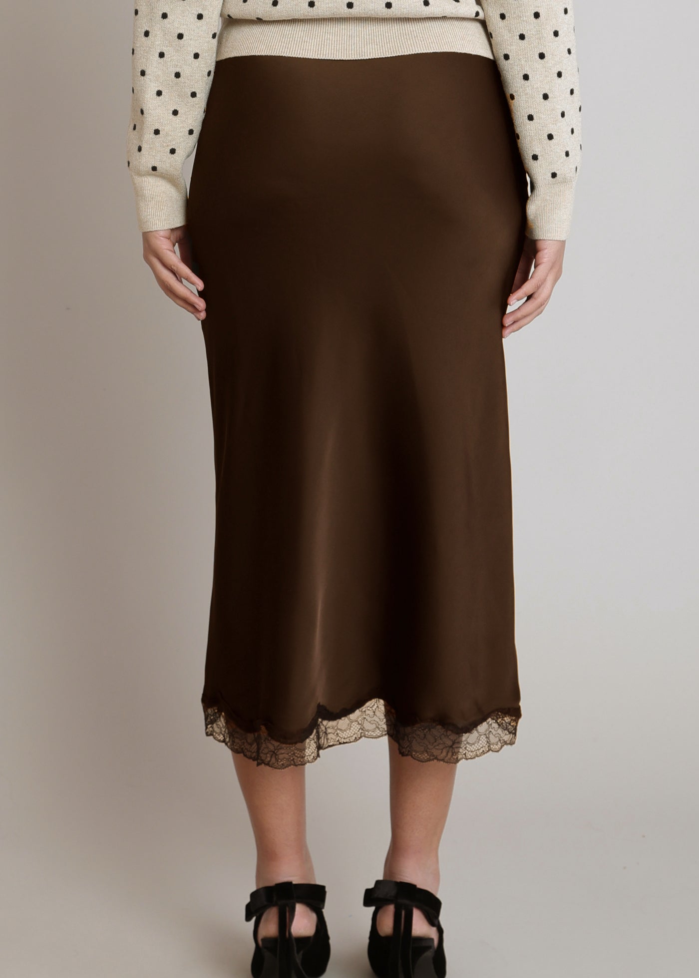 Satin Lace Skirt (Dex)