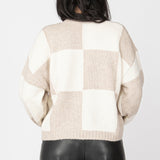 Color Block Plaid Sweater (Dex)