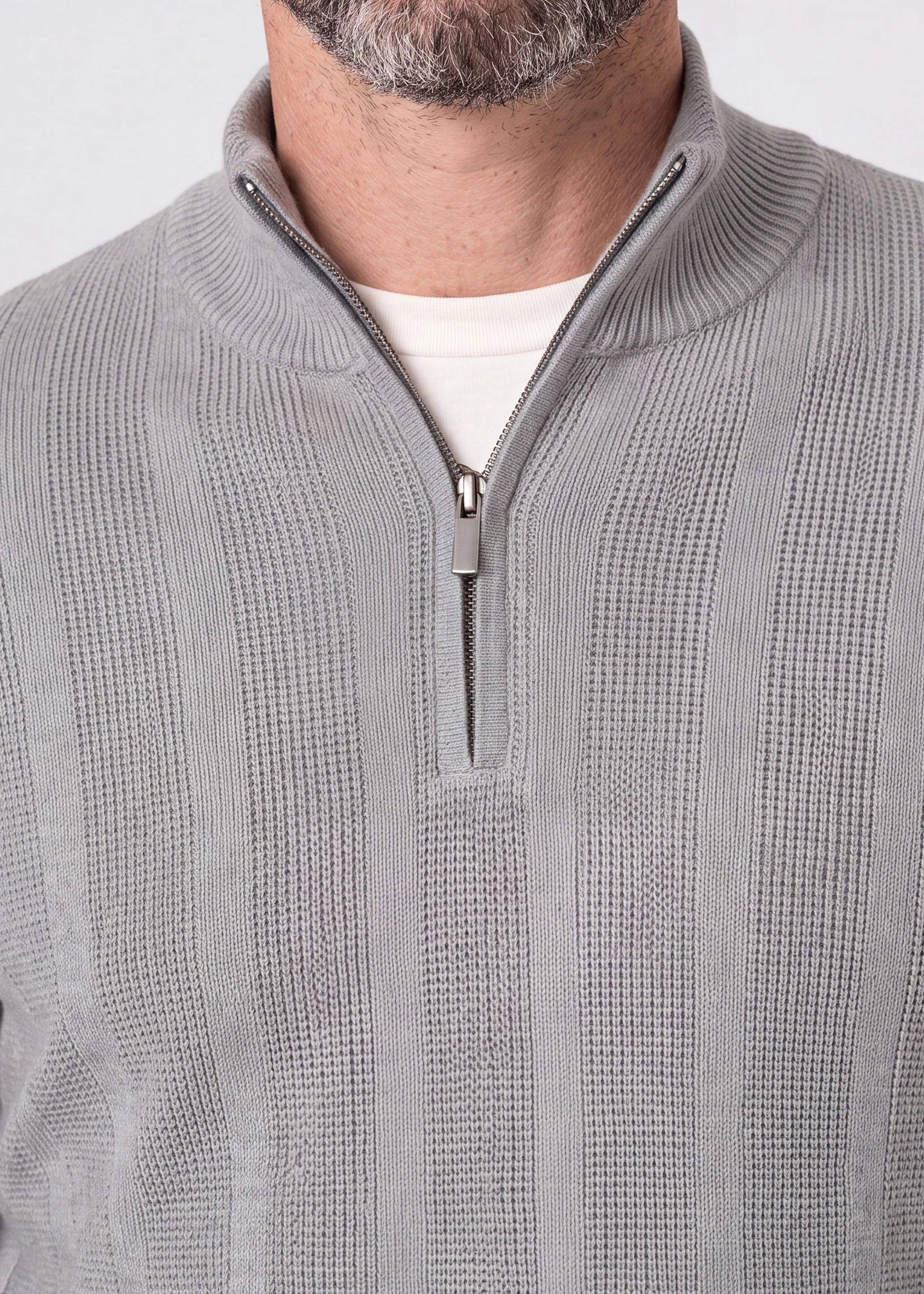 Men's Quarter Zip Sweater (Liverpool)