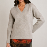 V Neck Sweater Top (Dex)