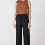 Elastic Waist Linen Pant (Dex)