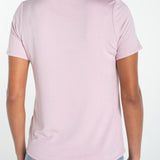 Short Sleeve V Neck Knit Tee (Liverpool)