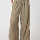 Wide Leg Linen Pant (Dex)