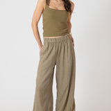 Wide Leg Linen Pant (Dex)