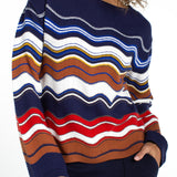 Boat Neck Scallop Hem Sweater (Liverpool)