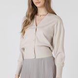 Clean Button Front Cardigan (Dex)