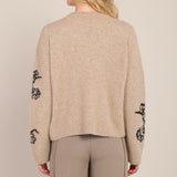 Flower Crewneck Sweater (Room 34 by Dex)