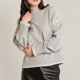 Stitch Turtleneck Sweater (Dex)
