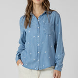 Embroidered Button Front Shirt (Dex)
