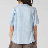 Panelled Button Front Blouse (Dex)
