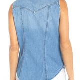 Sleeveless Slim Shirt (Liverpool)