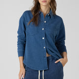 Washed Knit Button Down Shirt (Dex)