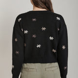 Embroidered Floral Cardigan (Dex)