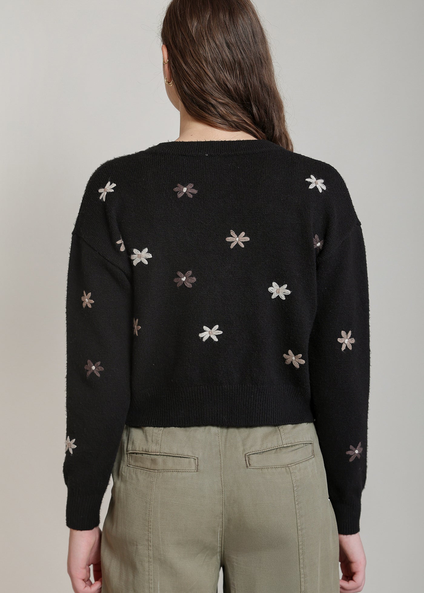 Embroidered Floral Cardigan (Dex)