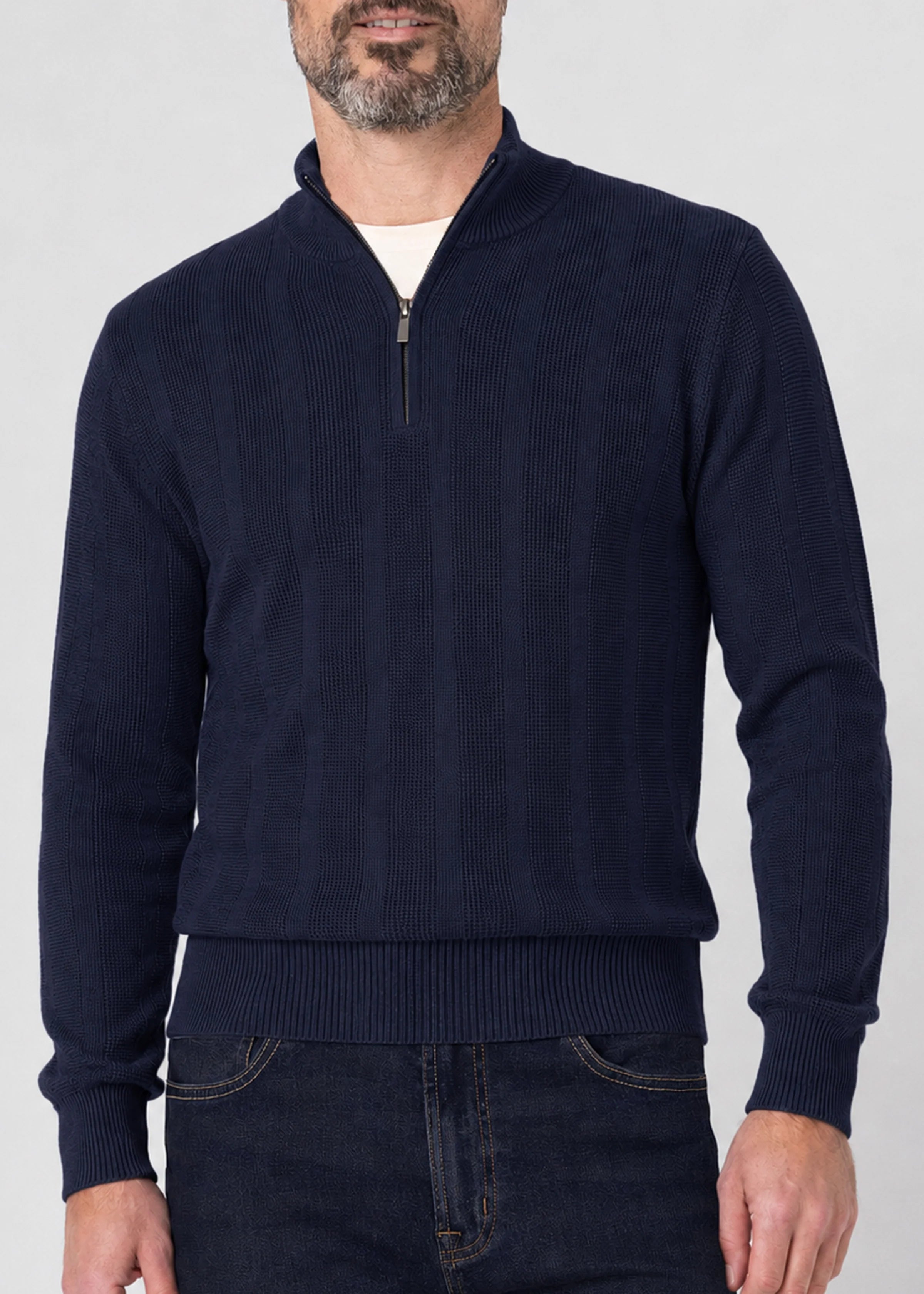 Men's Quarter Zip Sweater (Liverpool)