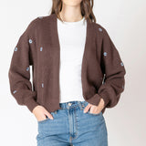 Embroidered Open Cardigan (Dex)