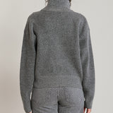 Zip Up Sweater Cardigan (Dex)
