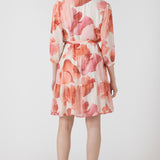 Tiered & Belted Floral Dress (Dex)