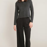 Fur Lapel Sweater Cardigan (Dex)