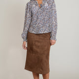 Balloon Sleeved Blouse (Dex)