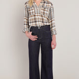 Button Down Plaid Shirt (Room 34 by Dex)