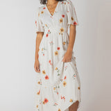 Short Sleeve Floral Maxi Dress (Dex)
