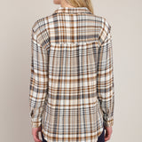 Button Down Plaid Shirt (Room 34 by Dex)