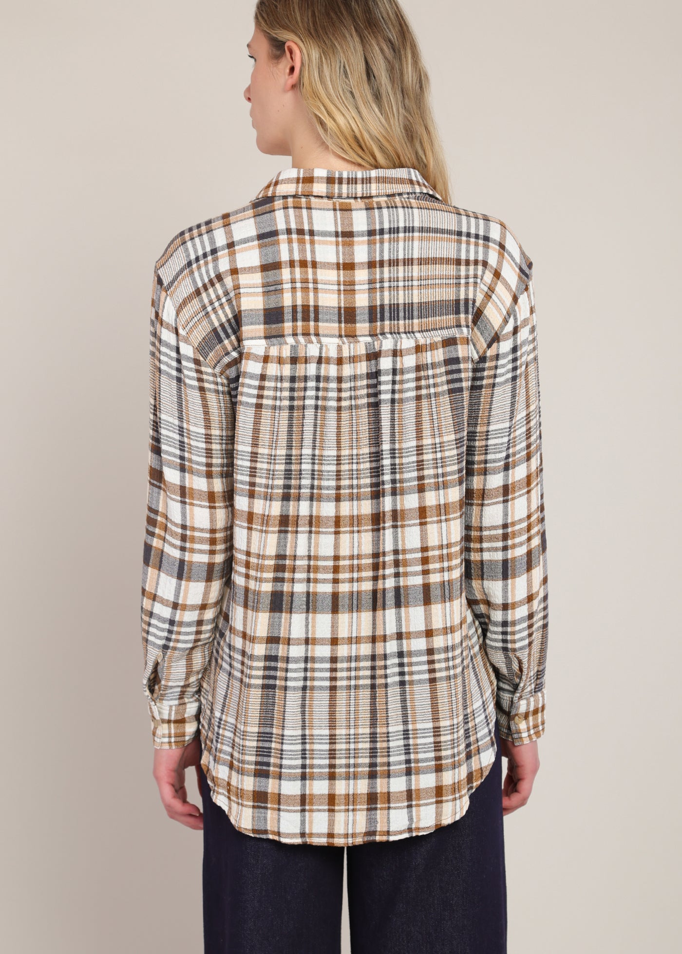 Button Down Plaid Shirt (Room 34 by Dex)