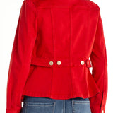 Peplum Jacket w/ Tab Detail (Liverpool)