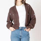 Embroidered Open Cardigan (Dex)