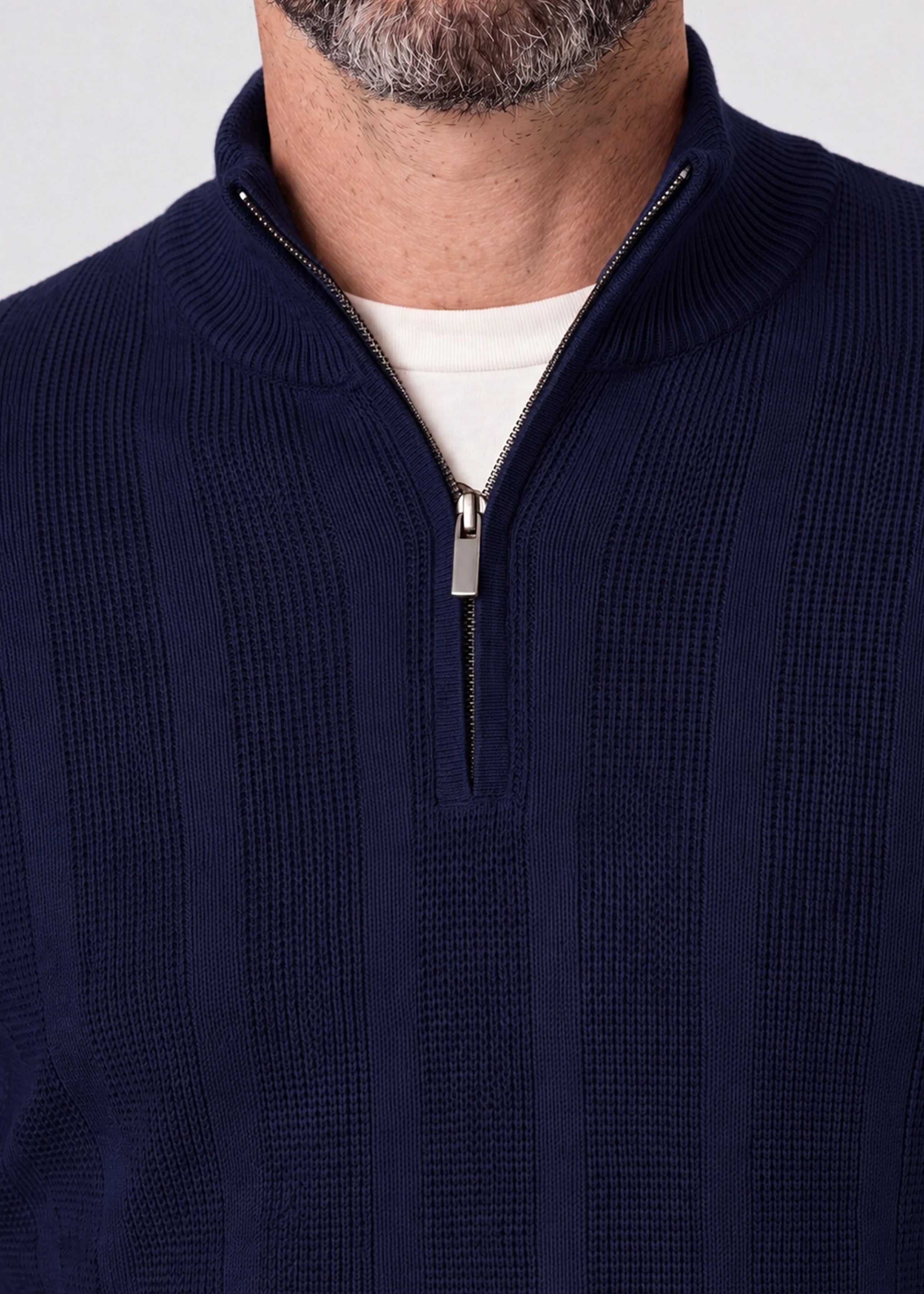Men's Quarter Zip Sweater (Liverpool)