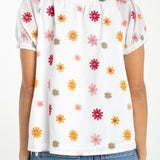 Tie Neck Woven Blouse (Liverpool)