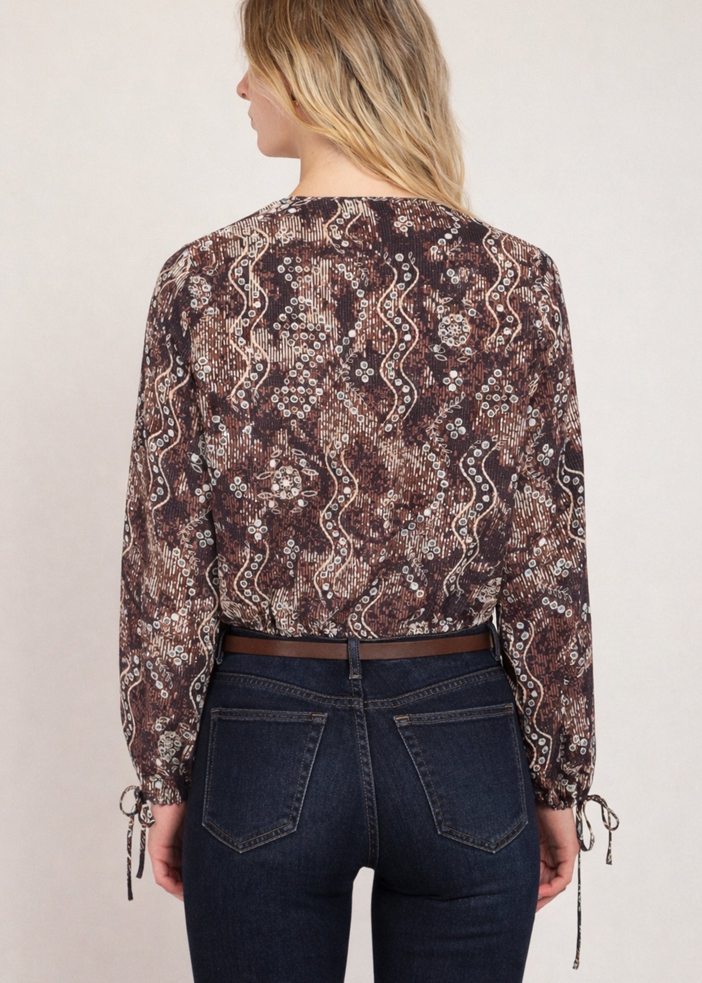 Snake Print Blouse (Dex)