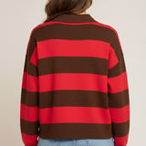 Striped Polo Top (Dex)