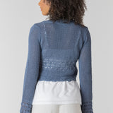 Tie Front Crochet Cardigan (Dex)