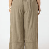 Wide Leg Linen Pant (Plus) (Dex)