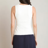 Scalloped Knit Top (Dex)