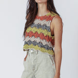 Open Stitch Knit Tank (Dex)