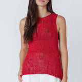 Sleeveless Crochet Tank (Dex)