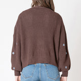 Embroidered Open Cardigan (Dex)