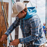 Whitewash Hooded Flannel (Salty Crew)