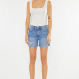 KAN CAN High Rise Denim Shorts (Wilma)