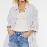 KAN CAN High Rise Denim Shorts (Wilma)
