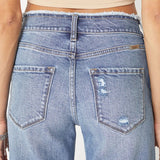 KAN CAN High Rise Flare Jean (Halsey)