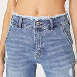 KAN CAN High Rise Flare Jean (Halsey)