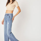 KAN CAN High Rise Flare Jean (Halsey)