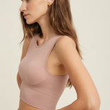 Seamless Ribbed Tank Bralette