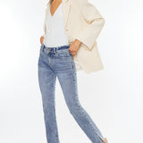 KAN CAN Drop Hem Bootcut Jean (Ricki)